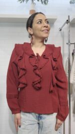 Blusa Carmín