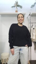 Jersey Corazón negro.
