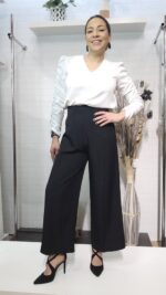 Pantalón negro Tobillero