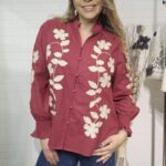 Blusa Nativa Vinotinto