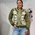 Chaqueta Boho-Chic Verde