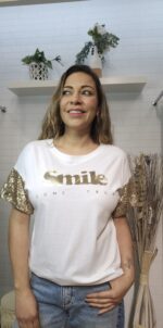 Blusa Golden Smile