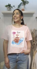 Camiseta Sweet Rosa