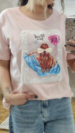 Camiseta Sweet Rosa - Imagen 4