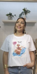 Camiseta Sweet Blanco