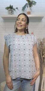 Camiseta Lazos Gris - Imagen 2