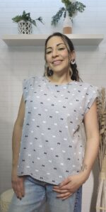 Camiseta Lazos Gris