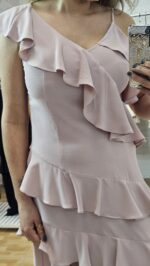 Vestido Volantes Rosa - Imagen 5