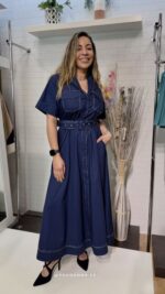Vestido Naval Chic - Imagen 3