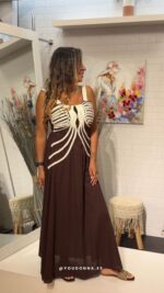 Vestido Cordoné Chocolate - Imagen 2