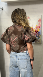 Top Crop Ondas Chocolate - Imagen 3