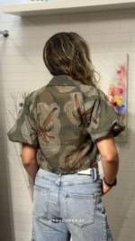 Top Crop Ondas Verde - Imagen 3