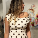 Top Lunares Havana Beige