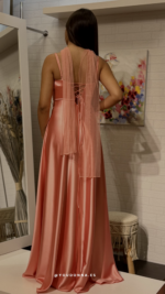 Vestido Serena Salmón - Imagen 4