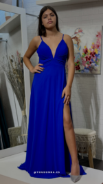Vestido Aura Azul Rey - Imagen 3