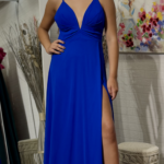 Vestido Aura Azul Rey