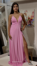 Vestido Aura Rosa Pastel