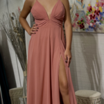 Vestido Aura Salmón