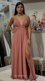 Vestido Aura Salmón