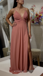 Vestido Aura Salmón - Imagen 3