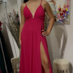 Vestido Aura Frambuesa